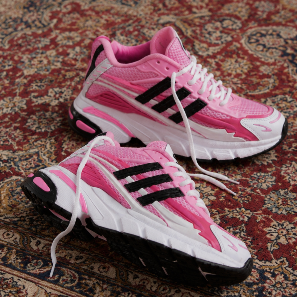 کتونی آدیداس Adidas زنانه صورتی مشکی