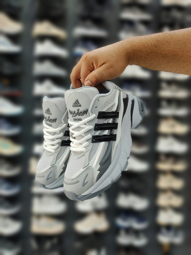 کتونی آدیداس Adidas زنانه طوسی مشکی